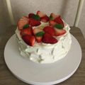 クックYI5GY5☆'s cooksnap of when they made クリスマスリースのシフォンケーキ♪.