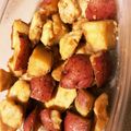 ame-ikuru's cooksnap of when they made 鶏胸肉とじゃがいもの甘辛炒め.