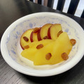 ♪Key♪'s cooksnap of when they made さつま芋レーズン林檎煮♪便秘疲れに簡単.
