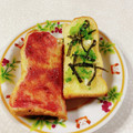 みぽぽ37's cooksnap of when they made のりマヨとねぎのトースト.