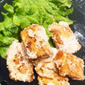 vivi475's cooksnap of when they made 給食風いかのかりん揚げ★.