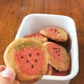 にゃよ's cooksnap of when they made ＊可愛い♥苺アイスボックスクッキー＊.