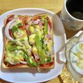 ！ROHA's cooksnap of when they made 再現！コメダ珈琲店のピザトースト♪.