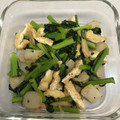 e.kinako's cooksnap of when they made 超シンプル☆のらぼう菜と油揚げの炒めもの.