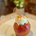 ポテトエル's cooksnap of when they made はちみつバターの焼きりんご アイス添え.