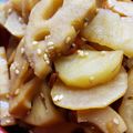 ☆紫苑☆'s cooksnap of when they made たけのこ、菊芋、蓮根のきんぴら.