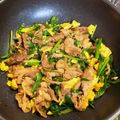 もりひろ♡'s cooksnap of when they made 簡単♪美味しい♡牛肉のニラ玉炒め.