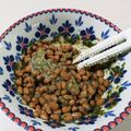三つ葉つくし's cooksnap of when they made ＊納豆にあおさ（青のり）＊.