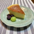 悠愛らぶ☆'s cooksnap of when they made 水切りヨーグルトでスフレチーズケーキ風♡.