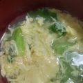 まゆみきママ's cooksnap of when they made レタスたまごスープ.