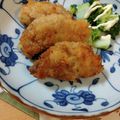 mokomokon's cooksnap of when they made 玉ねぎの肉巻きフライ.