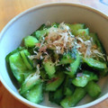 ちーまぐ's cooksnap of when they made 簡単副菜♡きゅうりの梅肉和え.