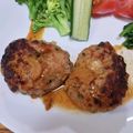 ポニーリボン's cooksnap of when they made 豚ひき肉の青じそハンバーグ.