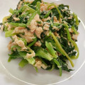 クックＦ8ＪＷ40☆'s cooksnap of when they made ほうれん草とツナのサラダ.