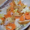 ナーちゃん's cooksnap of when they made トップ10♡‪レンチン白菜と平天の煮浸し.