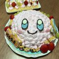 Shiho0303's cooksnap of when they made 星のカービィのドームケーキ☆彡ズコット.