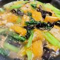 料理男子部🍻's cooksnap of when they made 小松菜と豆腐のピリ辛煮.