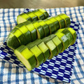 azbjbn's cooksnap of when they made ズッキーニの糠漬けは泉州水茄子のお味＾＾.