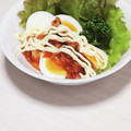 ぱふ♪'s cooksnap of when they made ゆで卵のキムチマヨ和え.