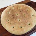 papikun's cooksnap of when they made 全粒粉入り☆フォカッチャ～ふわもち簡単.