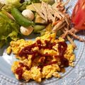 Marmo's cooksnap of when they made ヘルシー★豆腐入りスクランブルエッグ.