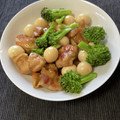 ガチャピン似's cooksnap of when they made 中華風鶏肉のとろとろオイスター煮☆.
