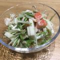 さおりん@料理特訓中's cooksnap of when they made 水菜と山芋のツナわさびサラダ.