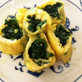 Mimiromi's cooksnap of when they made 娘が大好きなほうれん草の卵焼き♪.