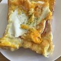 メイプルママ☆'s cooksnap of when they made ハムエッグチーズ　ワンパントースト♪.