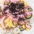mi〜pon's cooksnap of when they made まかないちらし寿司.