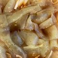 つばめバス's cooksnap of when they made さしみこんにゃくの『づけ』.