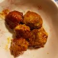 xyzクック's cooksnap of when they made 揚げない!!れんこん肉団子の甘酢あん.