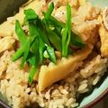 のえもゆ's cooksnap of when they made 水煮で一年中楽しむ！たけのこご飯.
