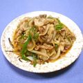 ＠迷子＠'s cooksnap of when they made 新玉ねぎと豚バラの甘辛炒め.