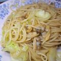 こまつさん。's cooksnap of when they made あさりと春キャベツのパスタ.