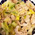ポムポムポヨコ's cooksnap of when they made 【楽めし】豚肉と春キャベツの炒め.
