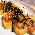 t0mt0mt0m's cooksnap of when they made 焼き長芋の明太子ソース♪.