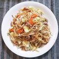 ペキのリリー's cooksnap of when they made ☆塩焼うどん☆.