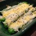 ONE★MAYU★'s cooksnap of when they made アスパラガスのチーズマヨ焼き.