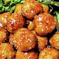 チーム預金's cooksnap of when they made 簡単に作る♪　本格　肉団子の甘酢あん.