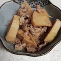 MUJIRUSI☆'s cooksnap of when they made 簡単♪筍と豚バラ肉の煮物／甘辛煮.