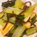santos's cooksnap of when they made 常備菜★小松菜と薄揚げの簡単炒め物.