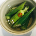 YU♡CO's cooksnap of when they made 白だしで簡単！さっぱり☆オクラの浅漬け.