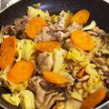 67B's cooksnap of when they made キャベツと豚肉のさっぱり蒸し.