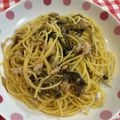 ゆずをlily's cooksnap of when they made ✽最高✨和風好きさんの高菜ツナパスタ.