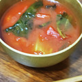 クックM96XDX☆'s cooksnap of when they made 速攻!!ウインナーとレタスのトマトスープ.