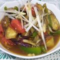 へっついねこ's cooksnap of when they made 夏野菜（茄子ピーマン玉ねぎ）の和風マリネ.
