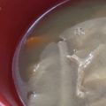 あゆたっくん's cooksnap of when they made 味噌汁（人参・油揚げ・ごぼう）.