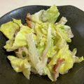 papikun's cooksnap of when they made キャベツとちくわのサラダ.