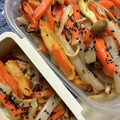 9ma9ma's cooksnap of when they made さつま揚げとこんにゃくのきんぴら風.